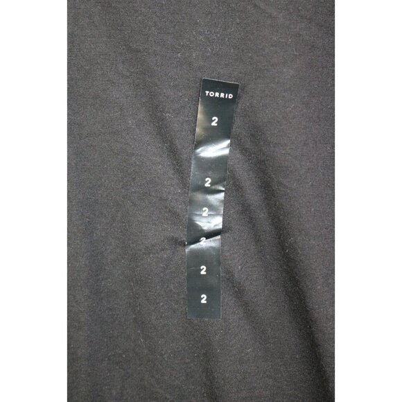 Torrid Classic Fit V-Neck Long Sleeve Tunic-Size 2X-New w/Tags - Picture 4 of 11